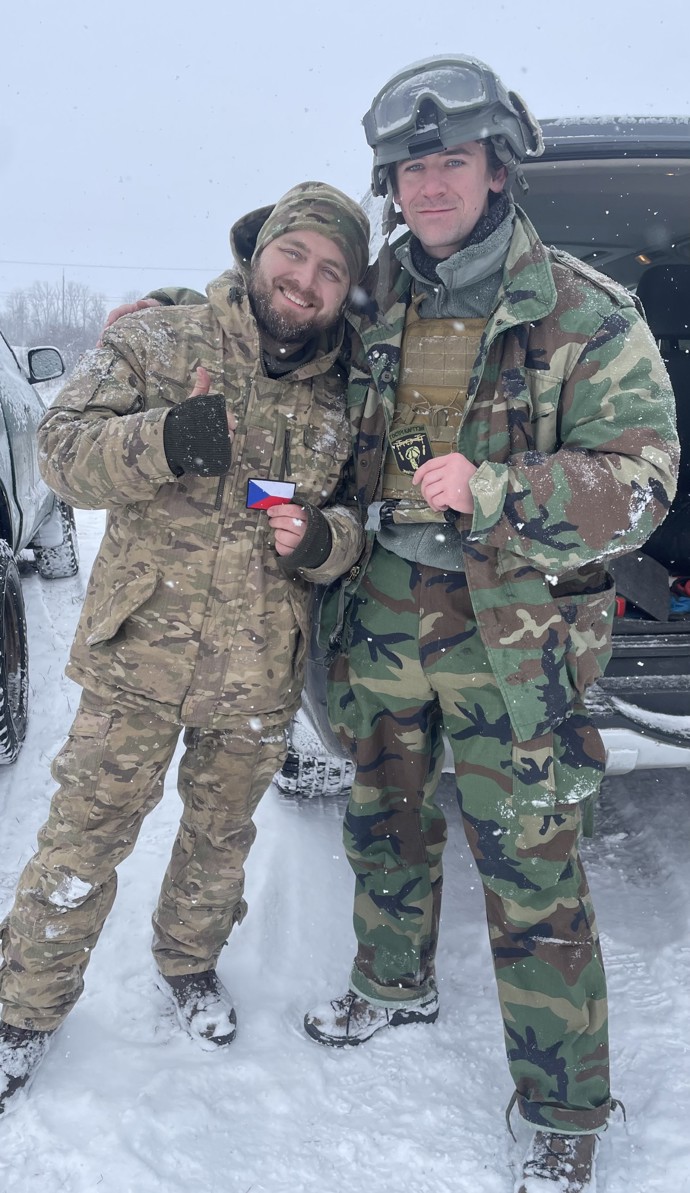 Jan Komínek byl v Charkově. 
