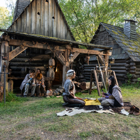 Snímek z natáčení nové pohádky Zrození alchymistky.