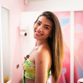 Sára Ružičková v Love Islandu.