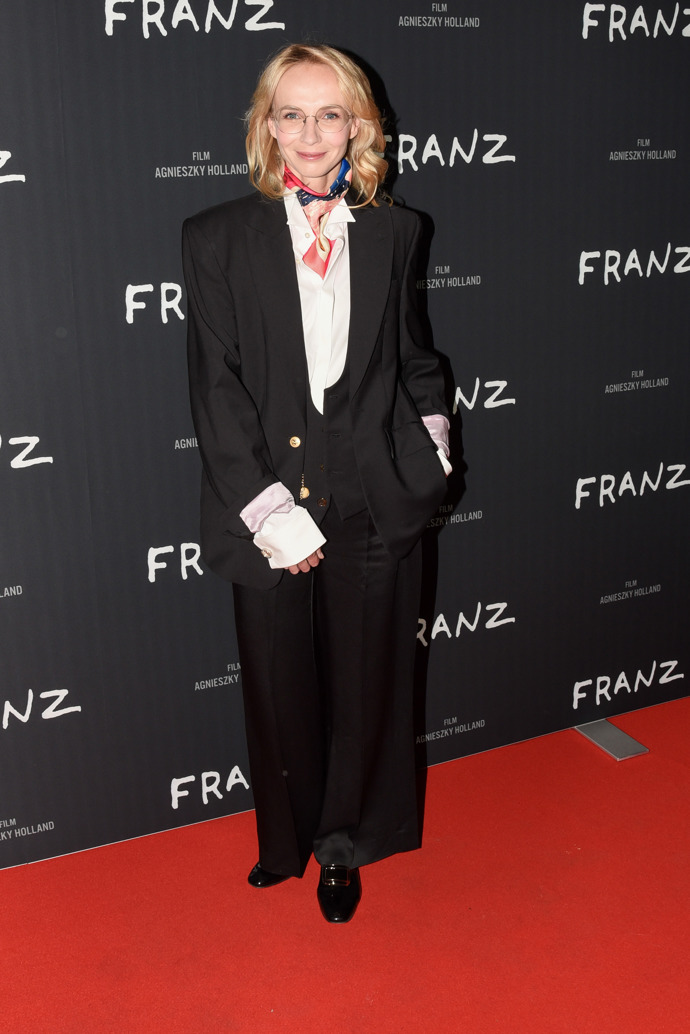 Jana Plodková na premiéře filmu Franz.