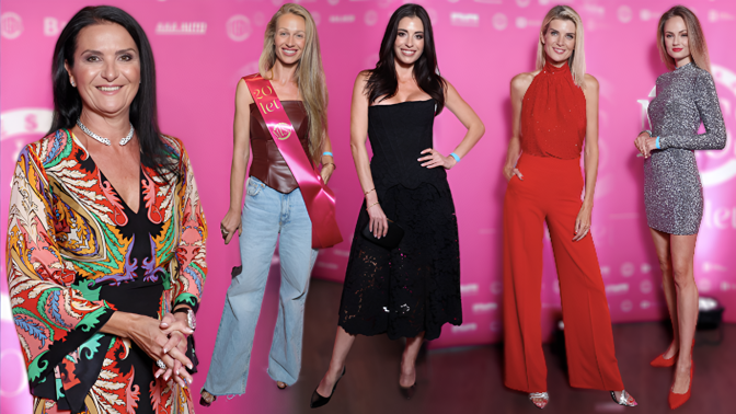 Móda ze setkání Miss z posledních 20 let: Kašáková oblékla džíny, Lutovská svůdně červený overal