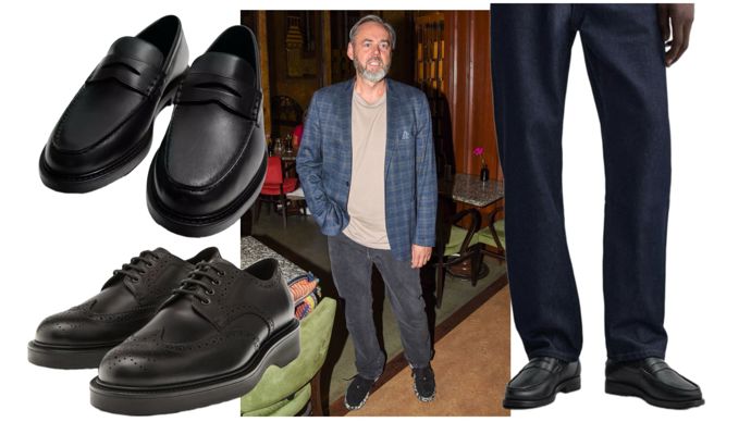 Stylistka Nikola Jankovská by ale k outfitu doporučila mokasíny nebo oxfordky. 