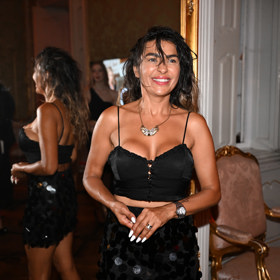 Anife Vyskočilová na Playboy party.