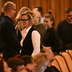 Kristýna Kociánová na premiéře filmu Franz.