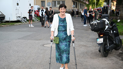 FOTO: Jiřina Hofmanová na předpremiéře Zrádců.