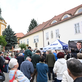 Andrej Babiš ve Šlapanicích.