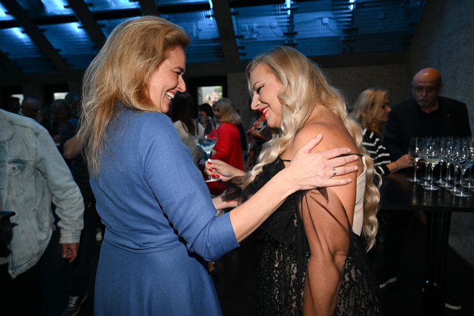 Světlana se věnovala všem hostům.