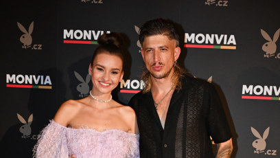 FOTO: Julie Hojdyszová na Playboy party.