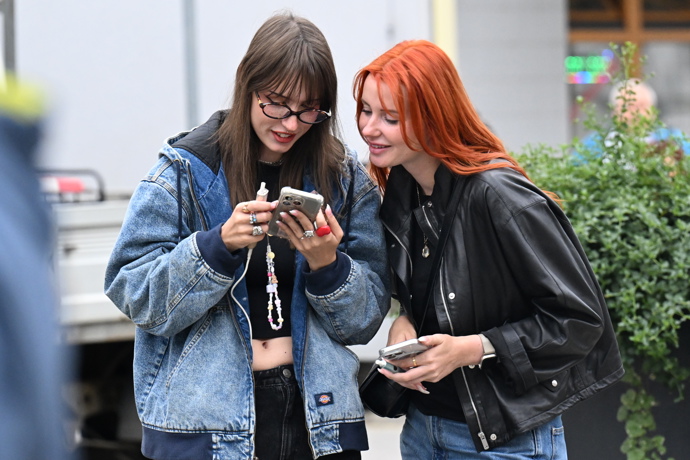 Aneta Zicklerová a Viktorie Kalivodová.