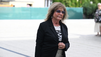 FOTO: Marie Tomsová neskrývala smutek.
