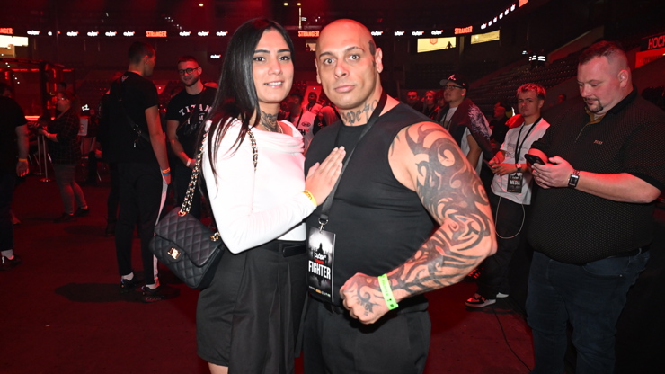 Jaroslav Kotlár se snoubenkou.