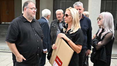 FOTO: Pohřeb Petra Obdržálka.