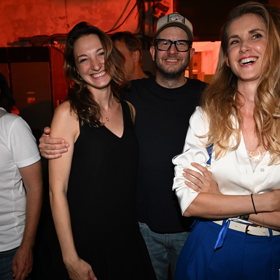 Jana Bernášková byla ve skvělé náladě.