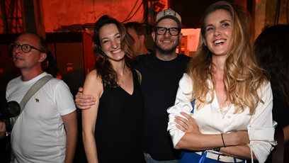 FOTO: Jana Bernášková byla ve skvělé náladě.