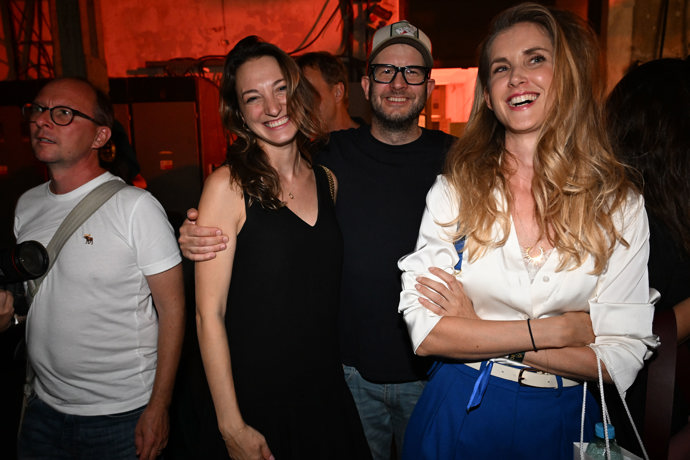 Jana Bernášková byla ve skvělé náladě.