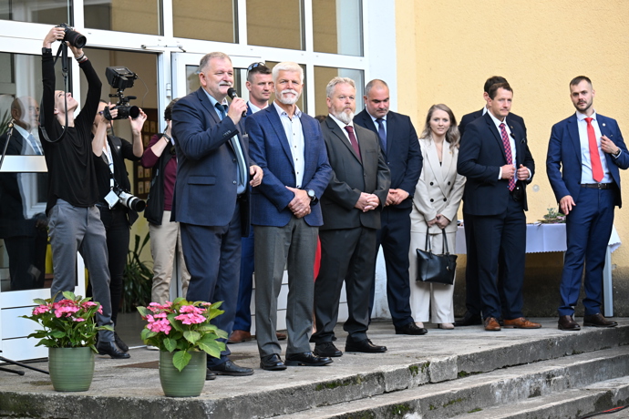 Petr Pavel na zahájení nového školního roku.