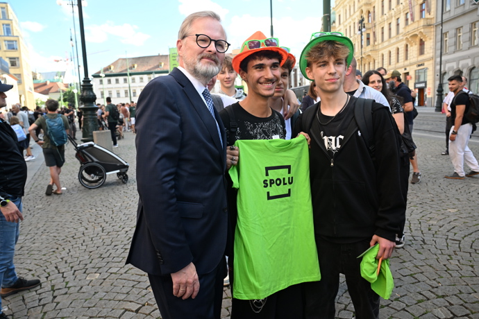 Mítink SPOLU - Petr Fiala