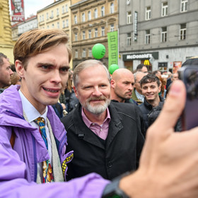 Dalším soutěžících má být údajně Jan Špaček.