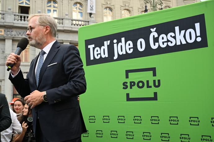 Mítink SPOLU - Petr Fiala