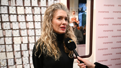 FOTO: Olga Menzelová při rozhovoru pro eXtra.cz.