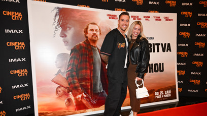 FOTO: Denisa Válová a Kryštof Novák na premiéře filmu Jedna bitva za druhou.
