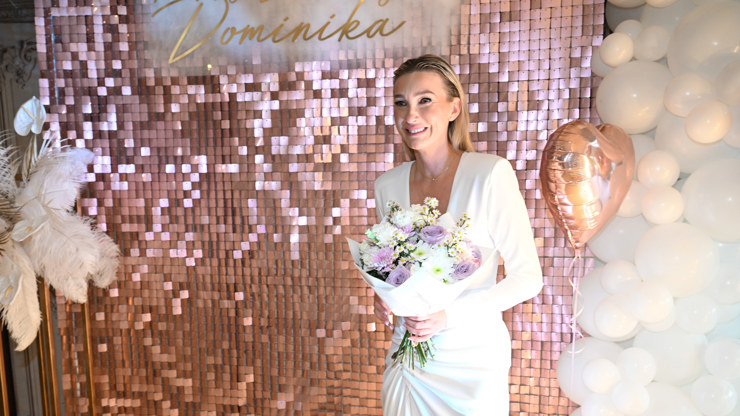Dominika Mesárošová oslavila 40. narozeniny. 