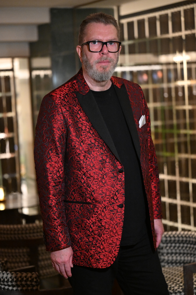 Richard Müller na křtu své nové desky.