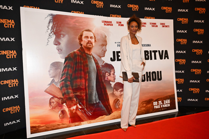 Lejla Abbasová vypadala chic.