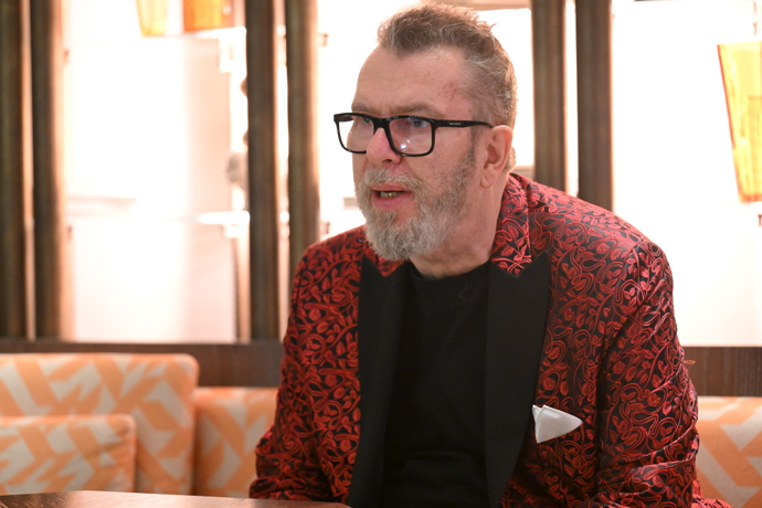 Richard Müller na křtu své nové desky.