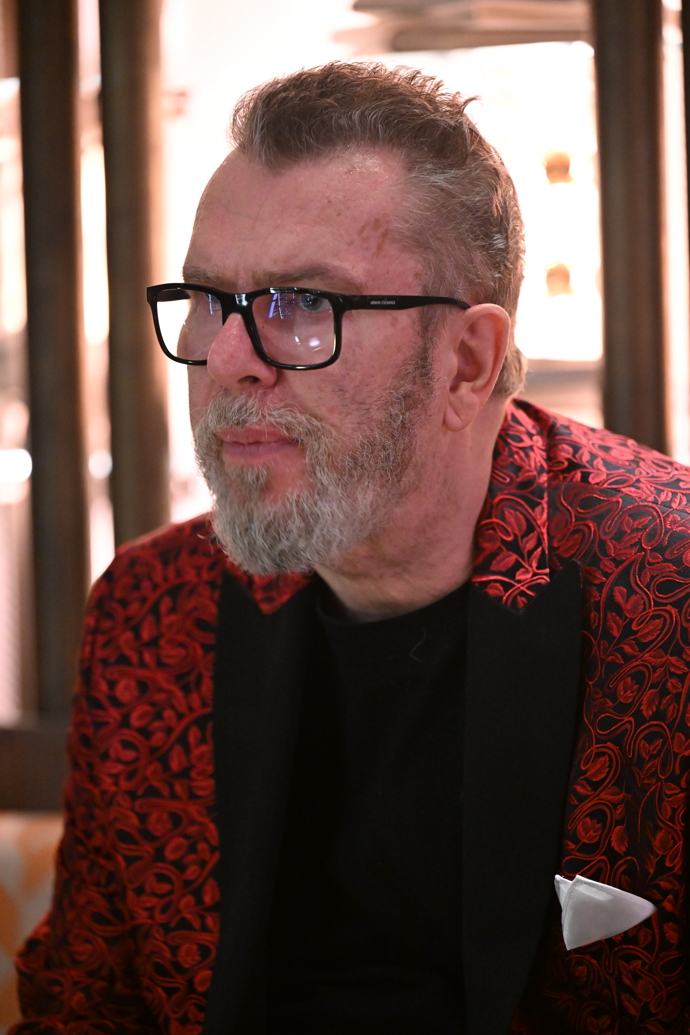 Richard Müller na křtu své nové desky.