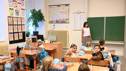 FOTO: Nový školní rok v Pečkách.