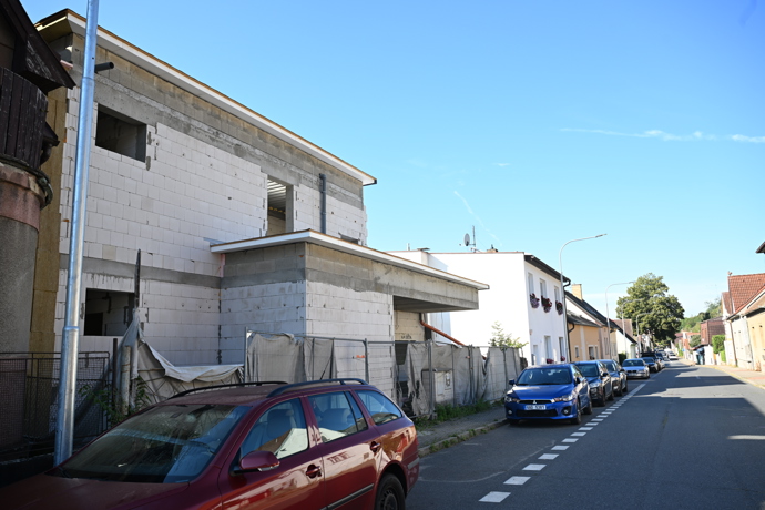 Celková hodnota hotového domu bude kolem 25 milionů korun.