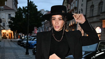 FOTO: Daniela Zálešáková dorazila ve stylu.