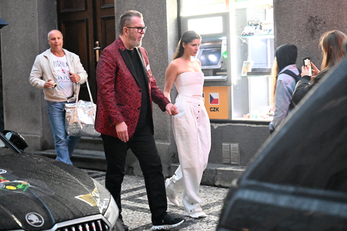 Richard Müller a jeho dcera Ema.