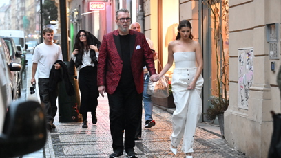 FOTO: Richard Müller se svou dcerou.