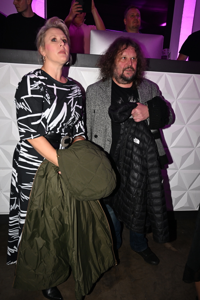 Tereza Černochová a Roman Holý na křtu nového alba Richarda Müllera.
