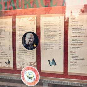 Restaurace si vysloužila jednu hvězdu.