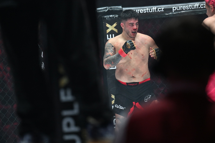 Samir Margina během zápasu.