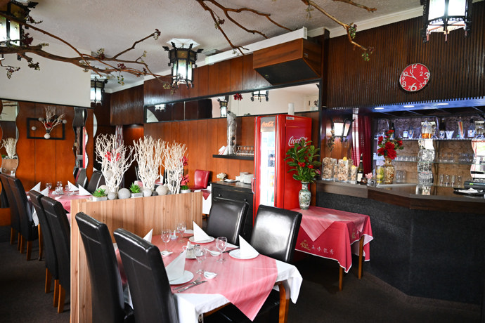 Retro restaurant Asie.