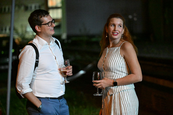 Denisa s partnerem Michalem.