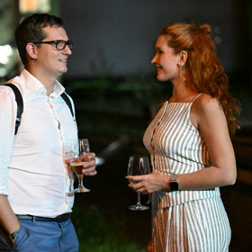 Denisa s partnerem Michalem.