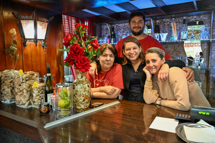 Personál restaurace.