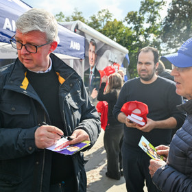 Karel Havlíček na dnešním setkání. 