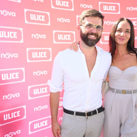 Sandra Nováková se svým manželem.