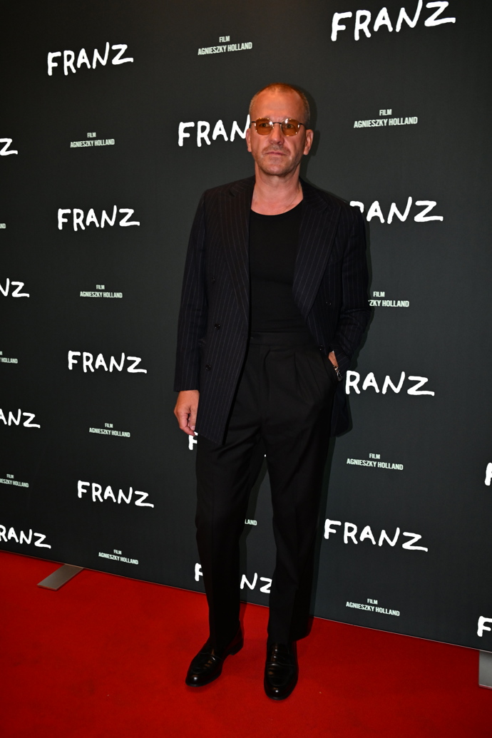 Herec Stanislav Majer na premiéře filmu Franz.