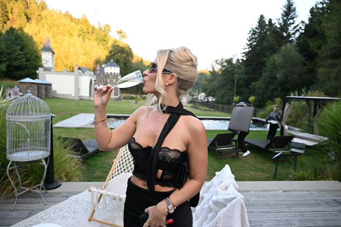 Dominika Myslivcová si narozeniny velmi užívala.