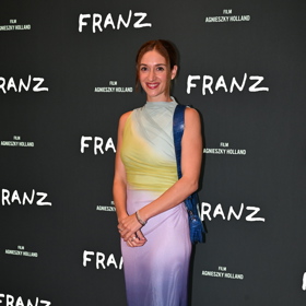 Marta Dancingerová na premiéře filmu Franz.