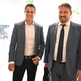 Miroslav Dopita přišel k soudu s úsměvem na rtech.