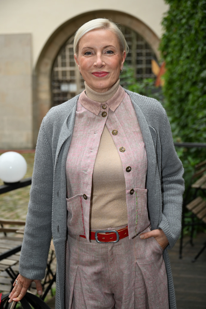 Renata Drössler zapózovala fotografům.