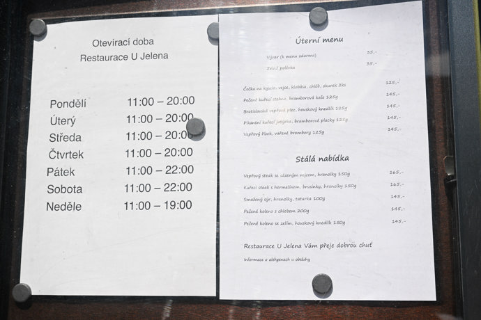 Restaurace U Jelena.